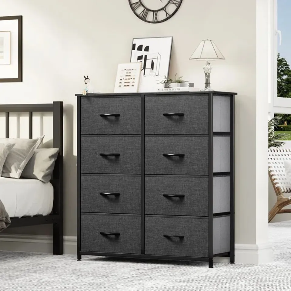 HOU 8 DOOR DRAWER DRESSER(1 BOX)