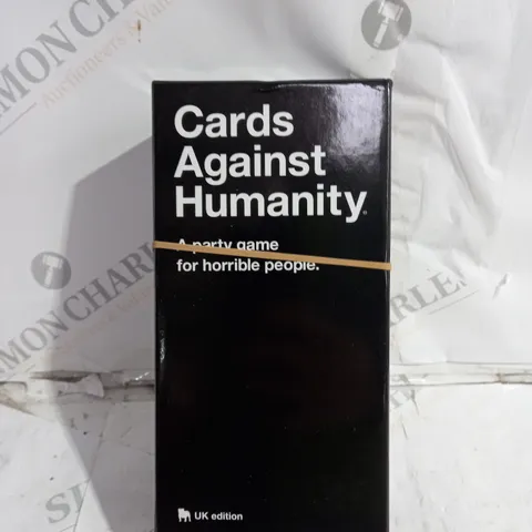 SEALED CARDS AGAINST HUMANITY UK EDITION