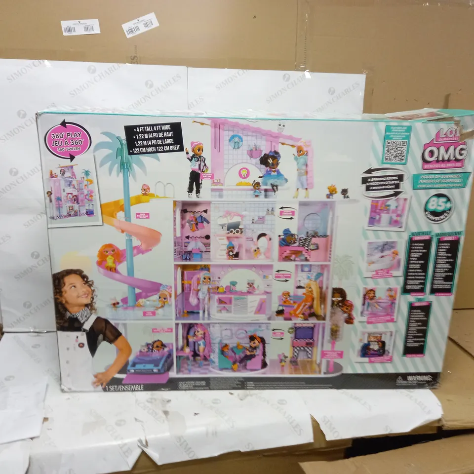 BOXED L.O.L. SUPRISE! OMG HOUSE OF SURPRISES RRP £159.99