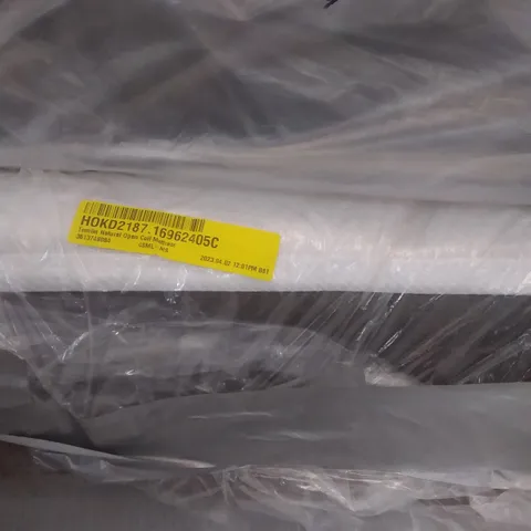 BAGGED TOMLIN NATURAL OPEN COIL 4FT SMALL DOUBLE MATTRESS