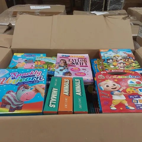 PALLET CONTAINING A LARGE QUANTITY OF ASSORTED CHILDREN'S BOOKS AND RELATED ITEMS