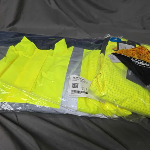 APPROXIMATELY 8 ASSORTED WORKWEAR/SAFETY CLOTHING PRODUCTS TO INCLUDE JACKETS & TROUSERS ETC