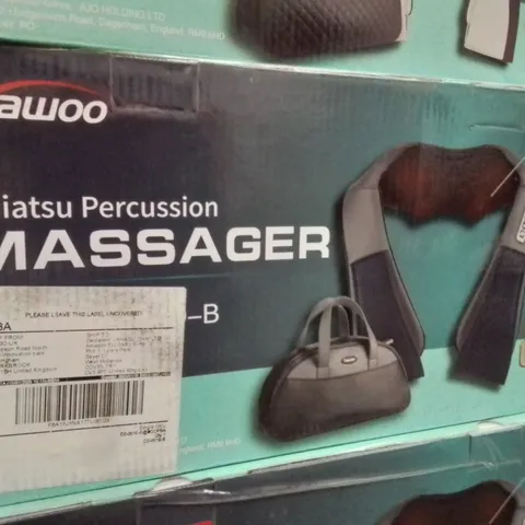 BOXED DAWOO SHIATSU PERCUSSION MASSAGER