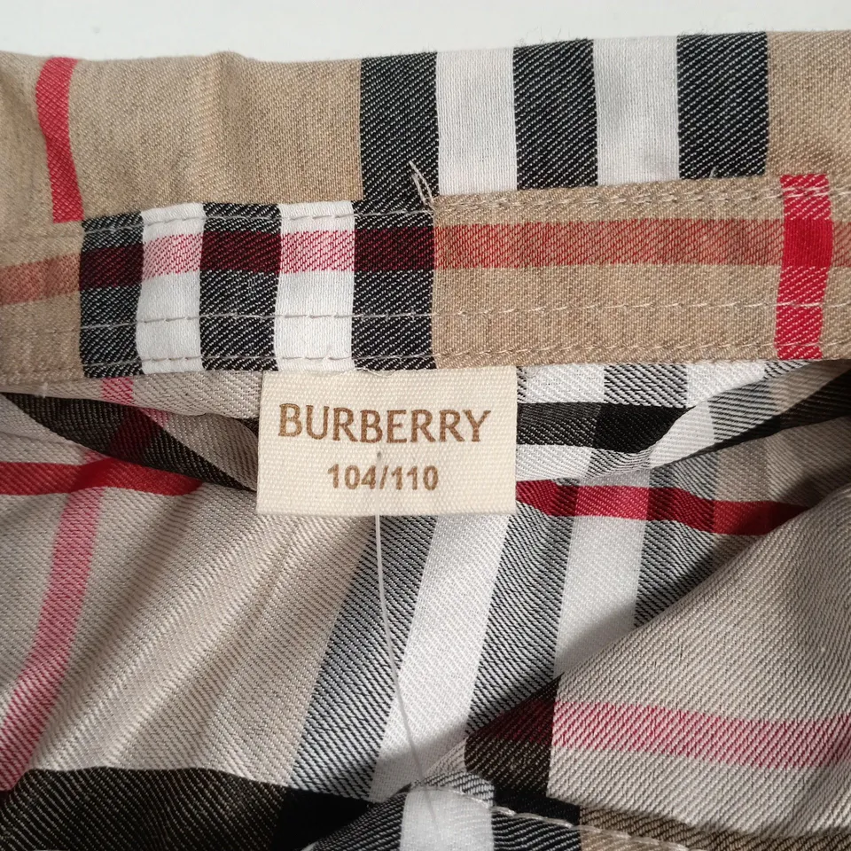 BURBERRY KIDS DRESS – BURBERRY CHECK, UK 4–5 (104/110)
