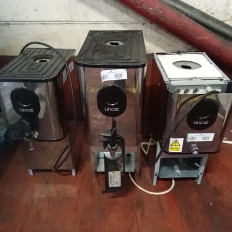 3 x LINCAT WATER BOILERS
