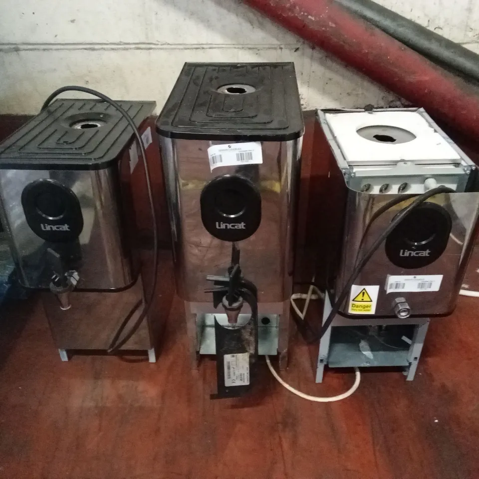 3 x LINCAT WATER BOILERS