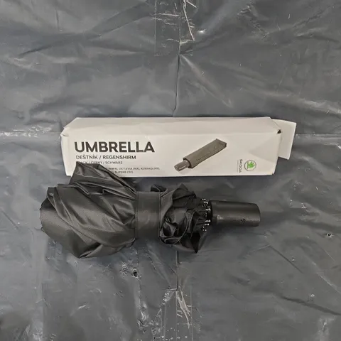 BOXED SKODA BRANDED UMBRELLA IN BLACK 