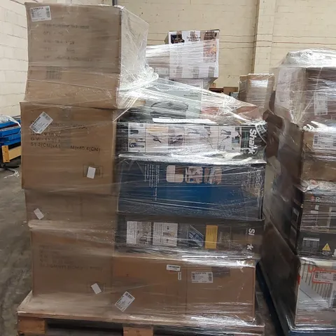 PALLET OF APPROXIMATELY 21 UNPROCESSED RAW RETURN HOUSEHOLD AND ELECTRICAL GOODS TO INCLUDE;