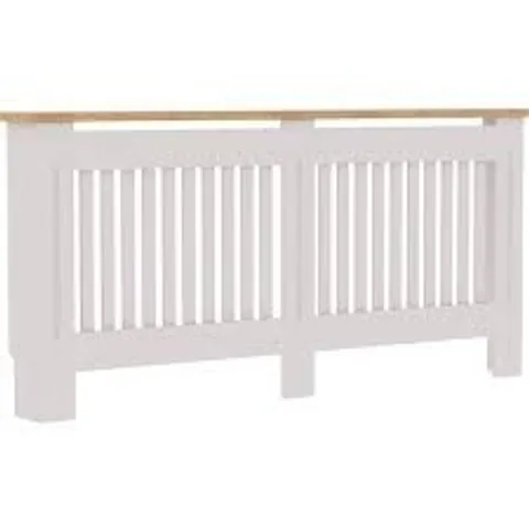 BOXED ARLINGTON RADIATOR COVER, EXTRA LARGE - WHITE (1 BOX)