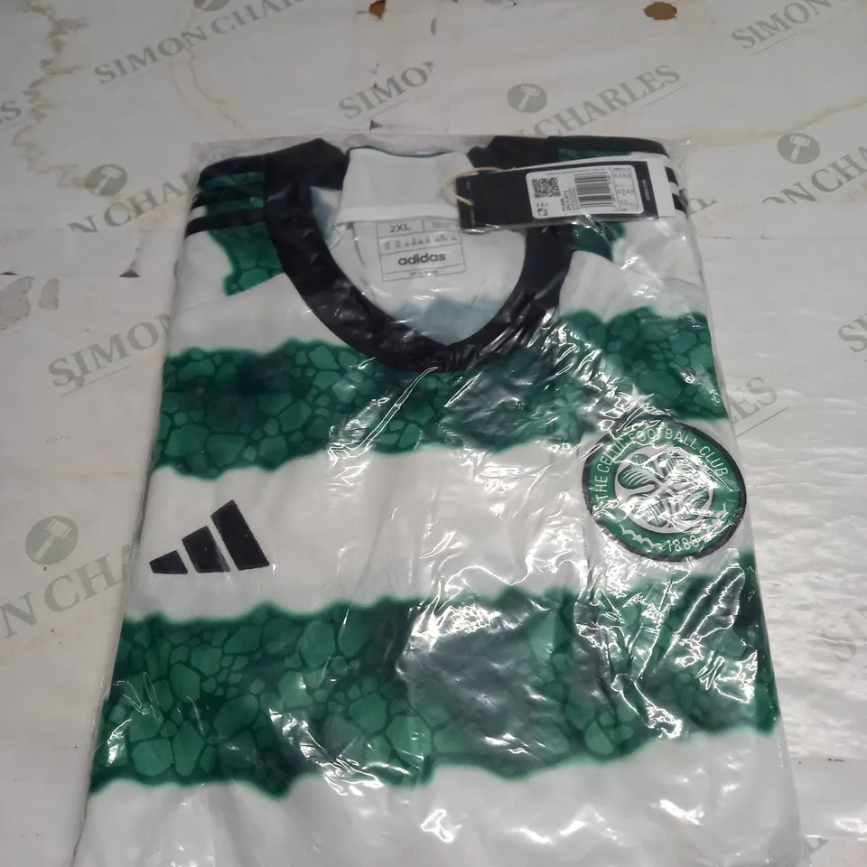 BAGGED CELTIC FC HOME SHIRT SIZE 2XL 