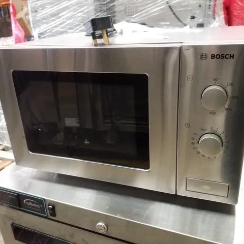 BOSCH HMT72M450B SERIE 2 BRUSHED STEEL 800W MICROWAVE 17L