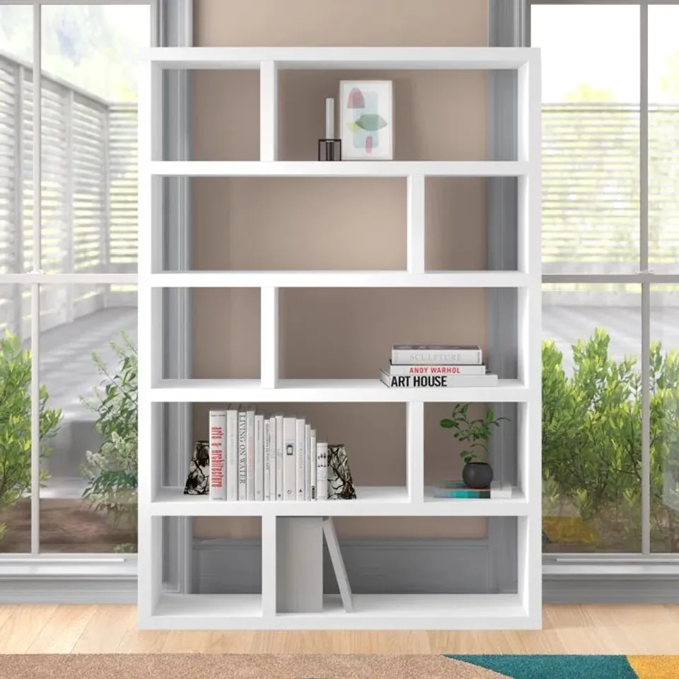 BOXED JAGO HIGH BOOKCASE 