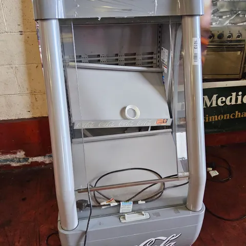 COCA-COLA BRANDED FRIGOGLASS EASIREACH EXPRESS R290 FRIDGE DISPLAY CABINET