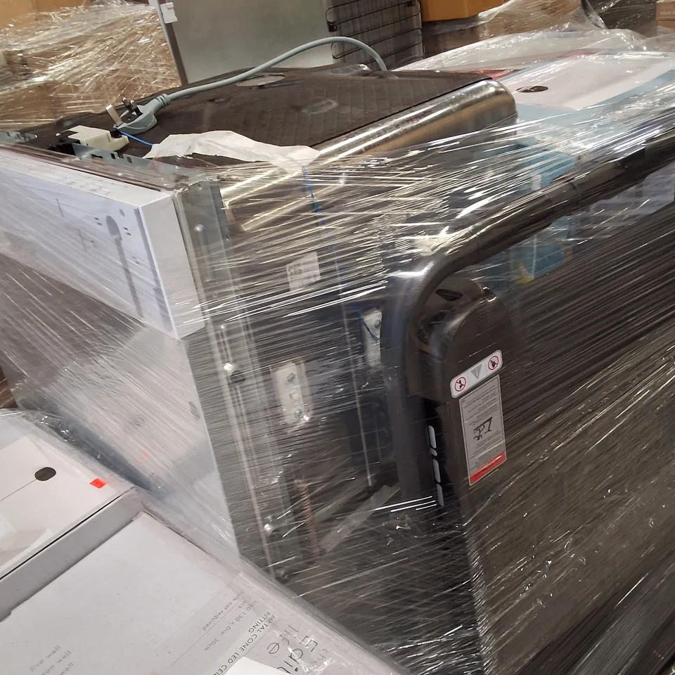 PALLET CONTAINING ASSORTED ELECTRICAL PRODUCTS INCLUDING TREADMILL, 12L DEHUMIDIFIER, PRESSURE WASHER, OVEN & DISHWASHER 