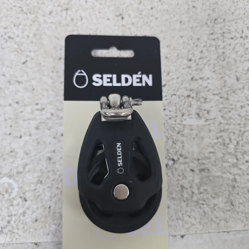 SELDEN PLAIN BEARING BLOCK 50 – SINGLE, 50 MM SHEAVE