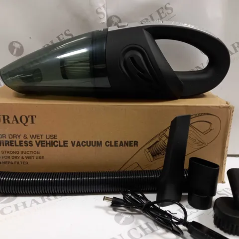 BOXED URAQT WIRELESS VEHICLE VACUUM CLEANER