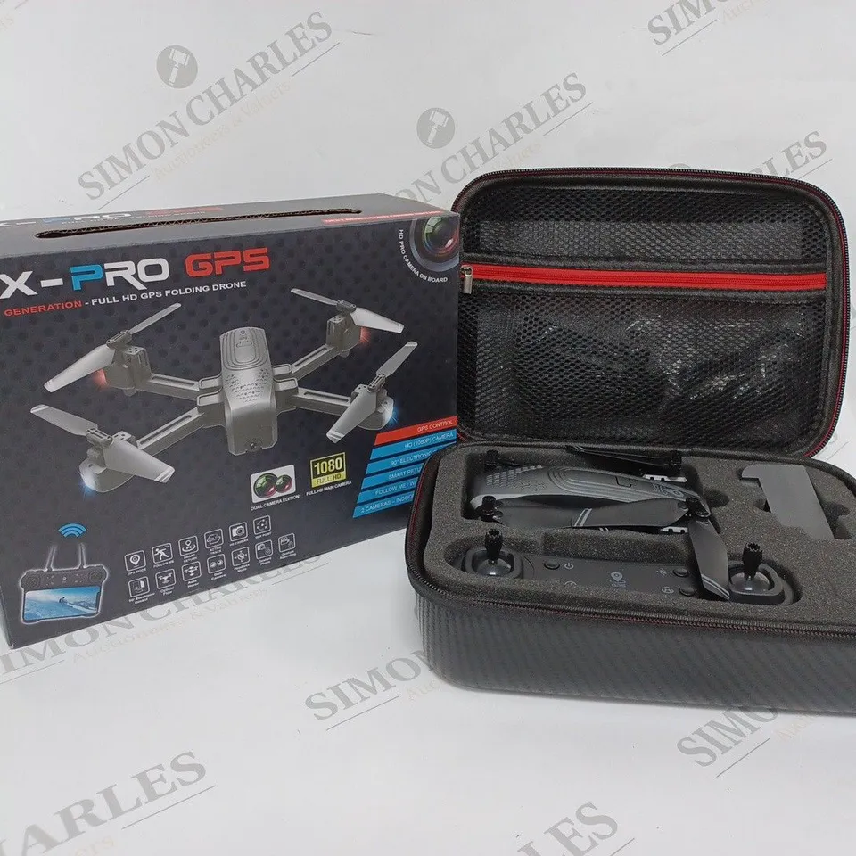 BOXED GX-PRO ULTRA HD PRO FOLDING DRONE 