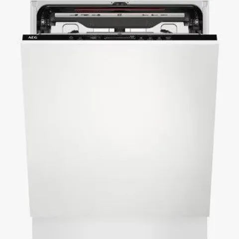 AEG FSE75737P FULLY INTEGRATED DISHWASHER, WHITE