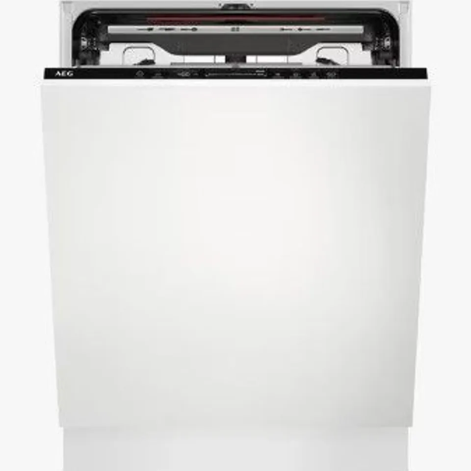 AEG FSE75737P FULLY INTEGRATED DISHWASHER, WHITE