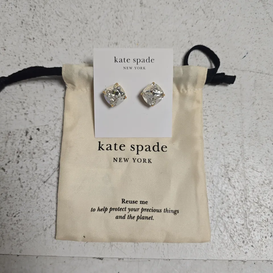 KATE SPADE NEW YORK CRYSTAL STUD EARRINGS