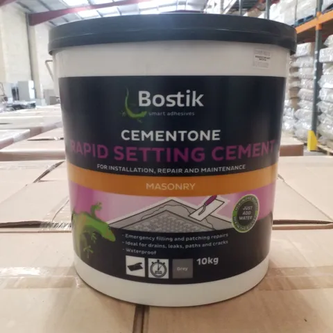 PALLET CONTAINING APPROXIMATELY 36 BUCKETS OF BOSTIK CEMENTONE RAPID SETTING WATERPROOF CEMENT 10KG