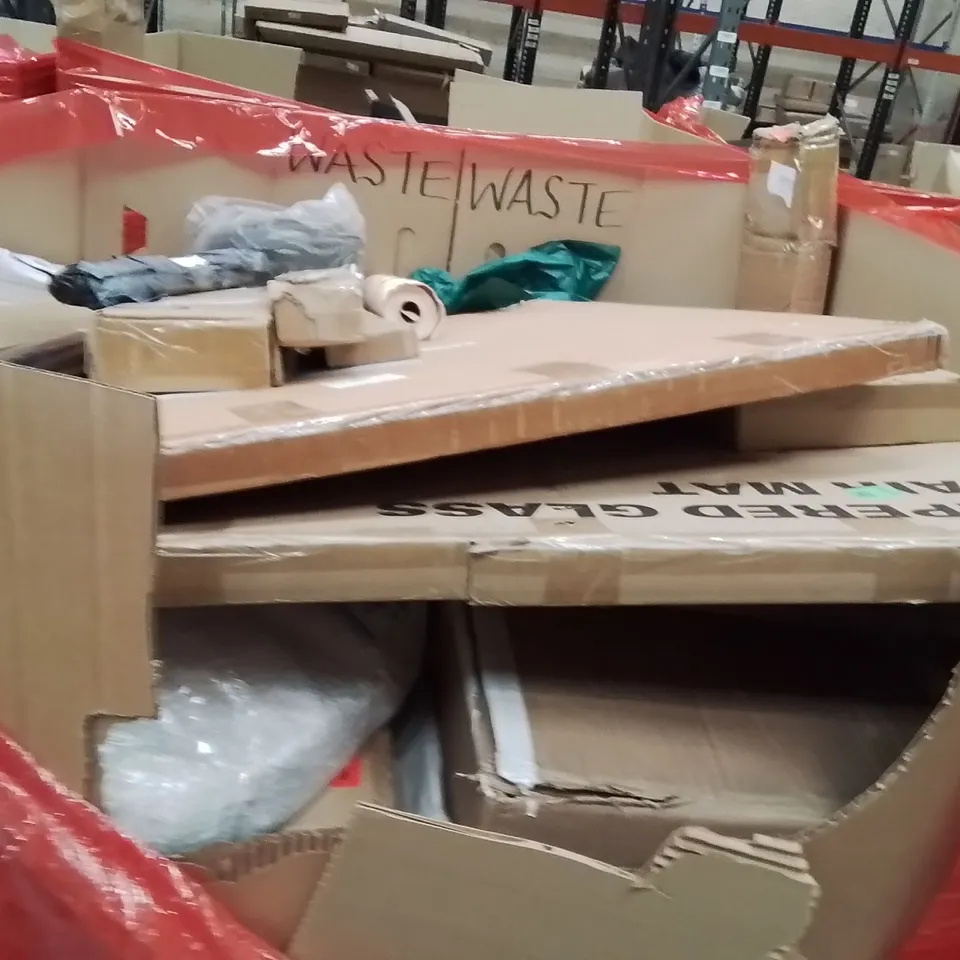 PALLET OF ASSORTED HOUSEHOLD GOODS AND PRODUCTS TO INCLUDE;RETRACTABLE SAFETY GATE,PLAYMAT,INSECT KILLER MACHINE 