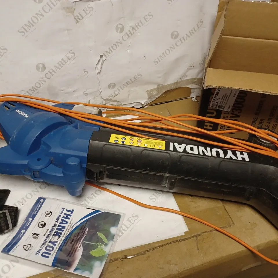 HYUNDAI 3000W ELECTRIC LEAF BLOWER