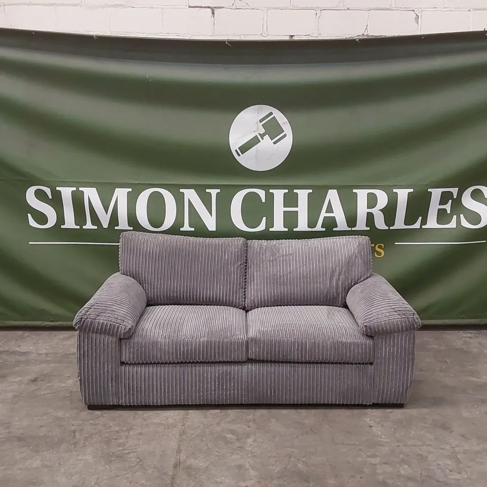 AMALFI STANDARD BACK FABRIC SOFA BED - CHARCOAL  RRP £699