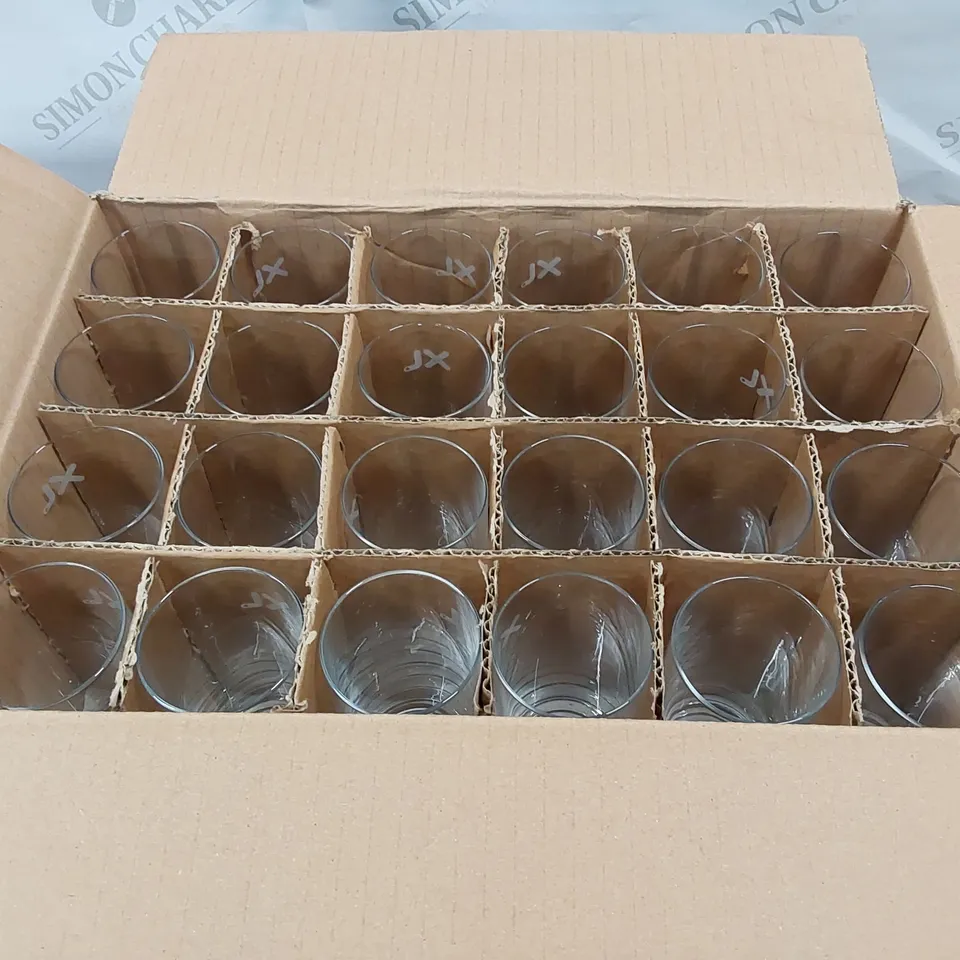 BOX OF APPROXIMATELY 45X EXCEL TUMBLERS - 150ML (1 BOX)