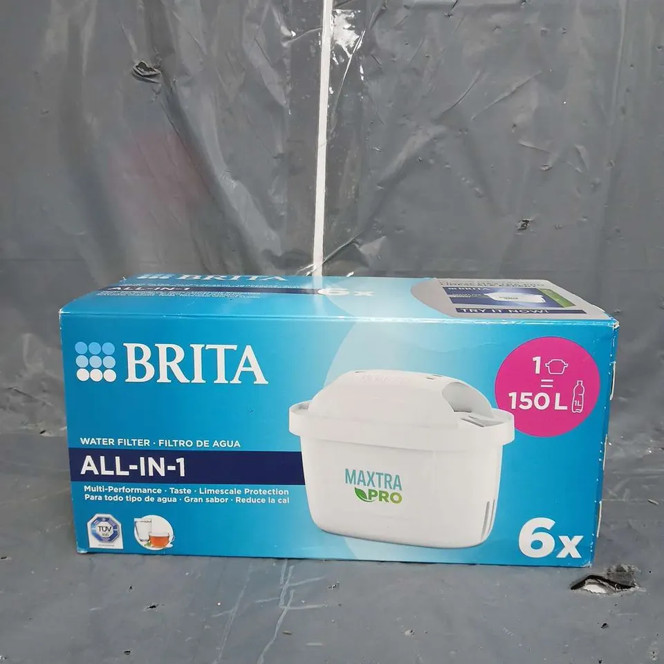 SEALED BRITA X6 ALL-IN-1 WATER FILTER