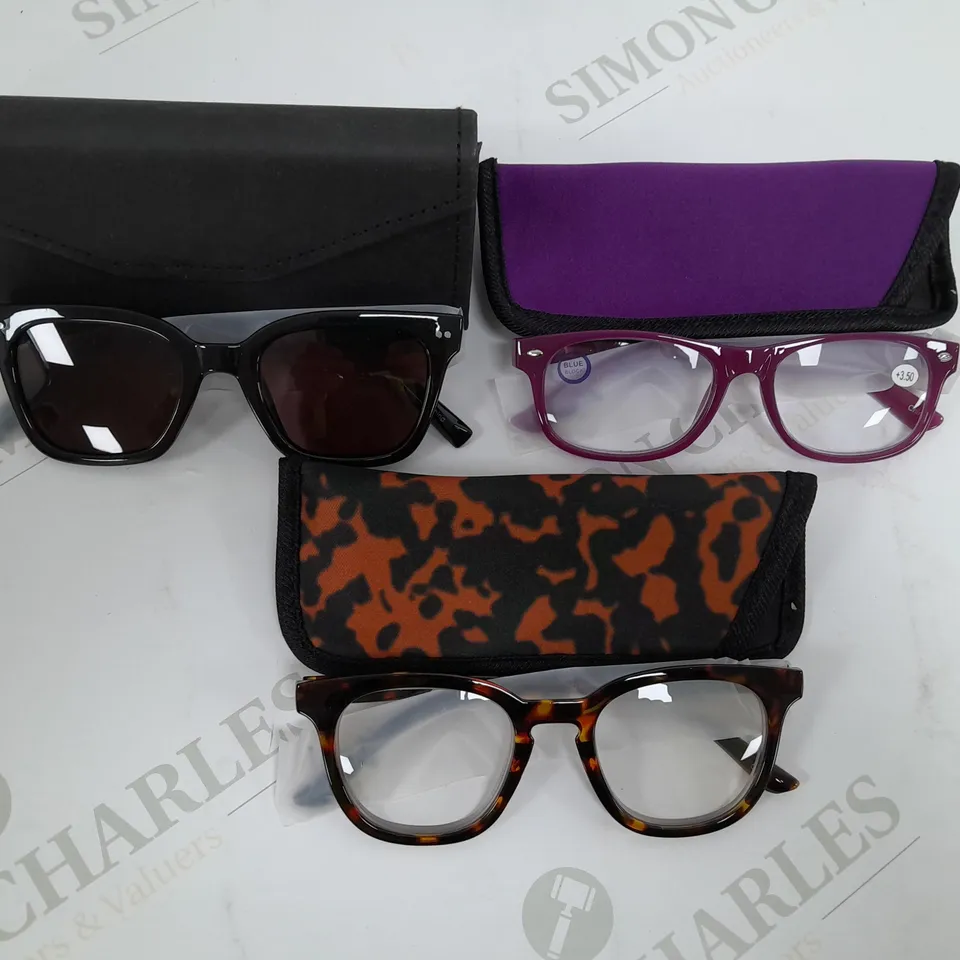 BOXED HUMMINGBIRD POLARISED SUNGLASSES & READER 3PC SET