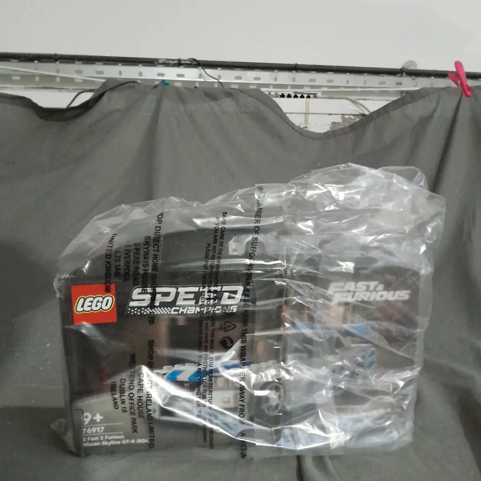 BOXED LEGO SPEED CHAMPION FAST AND FURIOUS - 2 FAST 2 FURIOUS NISSAN SKYLINE GT-R - 76917 RRP £20.5