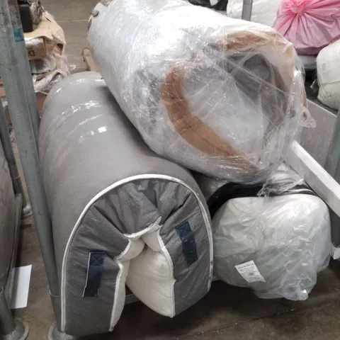 LOT CONTAINING 3 ASSORTED MATTRESSES & HEADBOARD