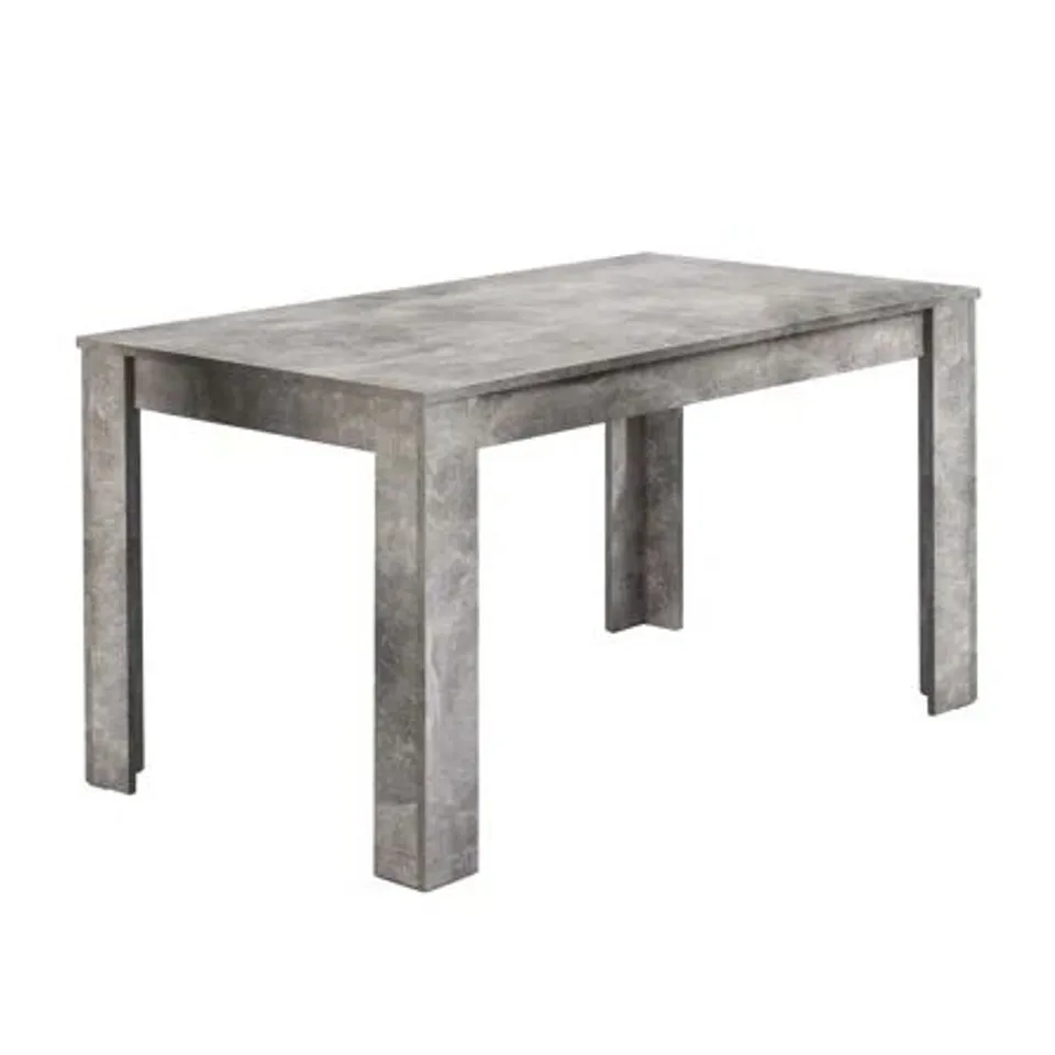 BOXED PIVERO 4 SEATER TABLE GREY (2 BOXES)