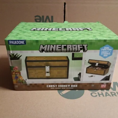 MINECRAFT CHEST MONEY BOX 
