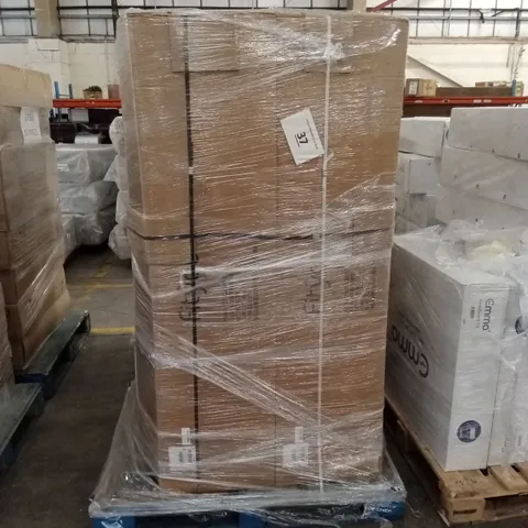 PALLET OF ASSORTED INCOMPLETE FITYOU TV CABINETS - BOXES 1/2 ONLY