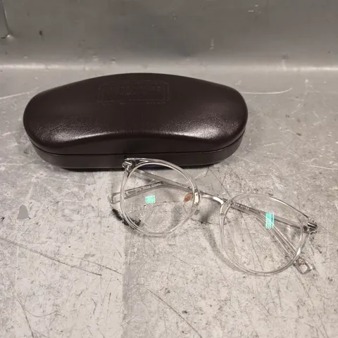 LONDON RETRO CLEAR FRAME GLASSES