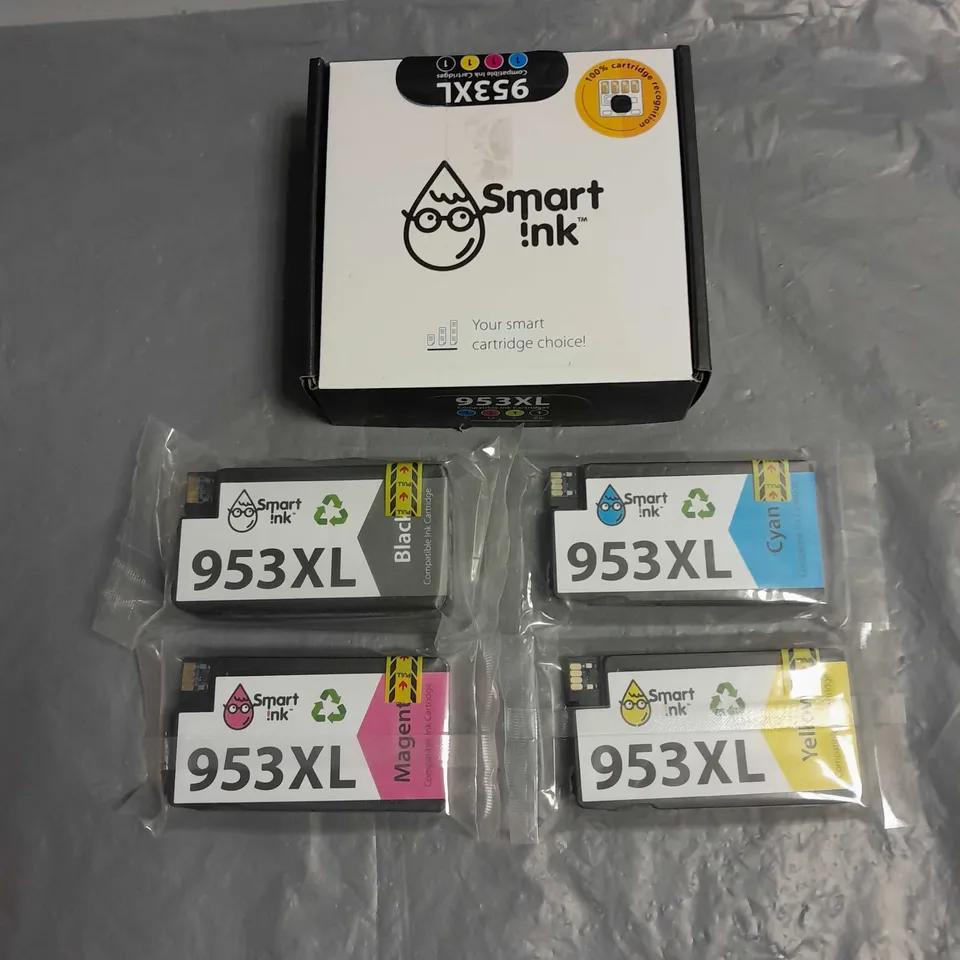 BOXED AND SEALED SMART INK 4-PACK PRINTER INK CARTRIDGES 953XL