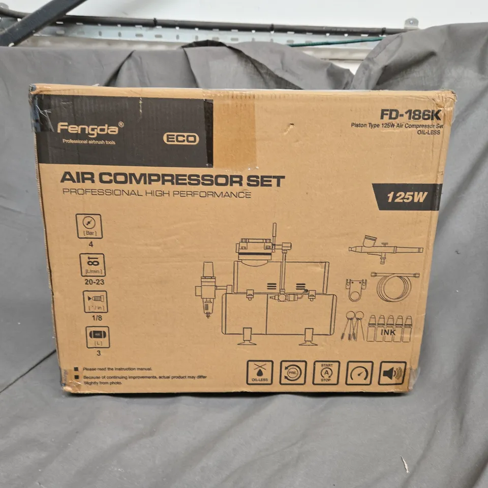 FENGDA AIR COMPRESSOR SET - 125W