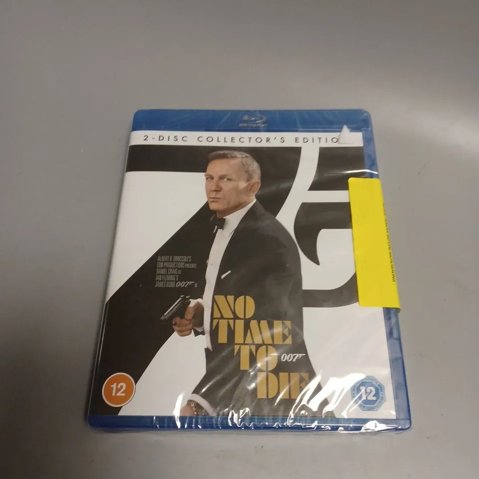 SEALED JAMES BOND NO TIME TO DIE ON BLU-RAY 