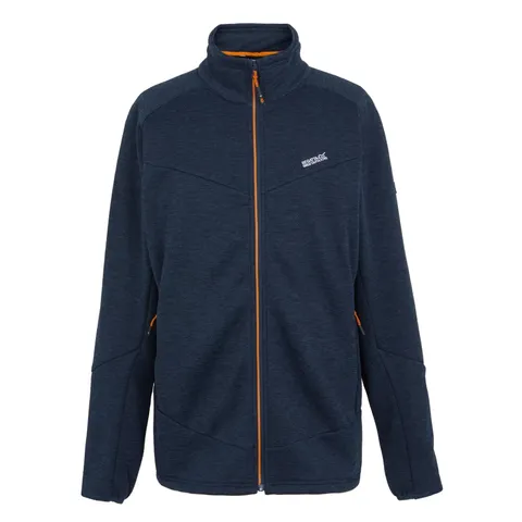 BRAND NEW REGATTA RIVAKE ZIPPED FLEECE IN NAVY/FOX SIZE UK XXL