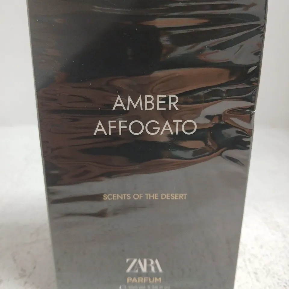 SEALED ZARA AMBER AFFOGATO SCENTS OF THE DESERT PARFUM 100ML 