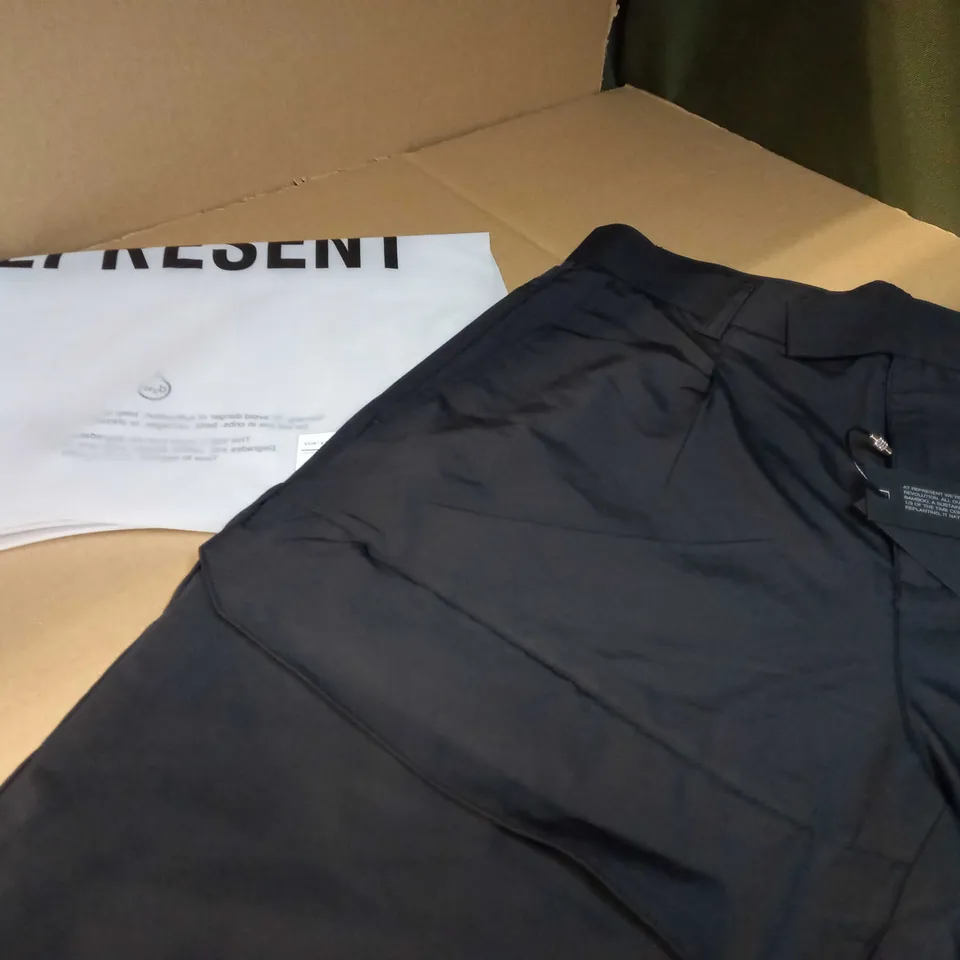 REPRESENT BLACK CARGO PANTS - SMALL