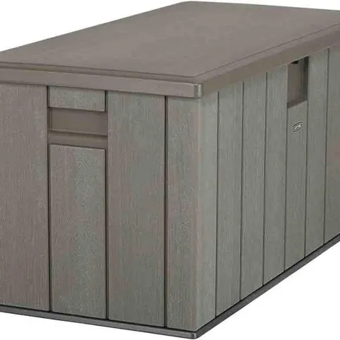 BOXED LIFETIME DECK BOX - GREY (1 BOX)
