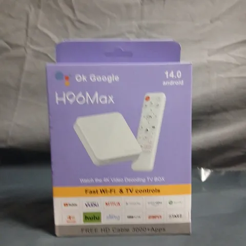 HQMAX ANDROID TV BOX – BOXED 
