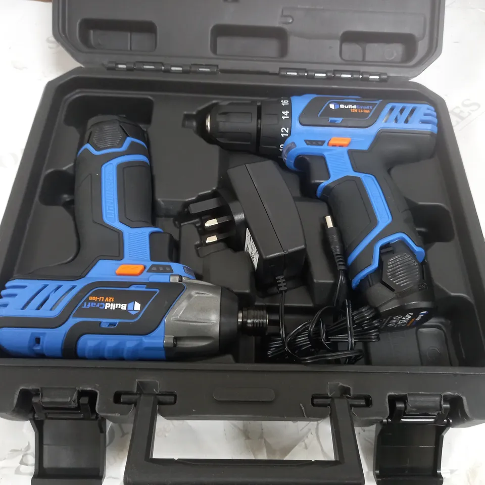 BUILDCRAFT DRILL & IMPACT DRIVER SET 