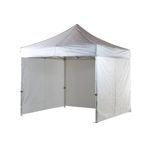 BOXED PORTABLE HEAVY DUTY POP UP GARDEN GAZEBO - WHITE
