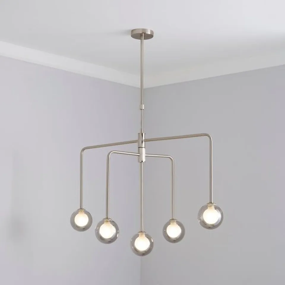 BOXED MARAN 5 LIGHT DINER CEILING LIGHT