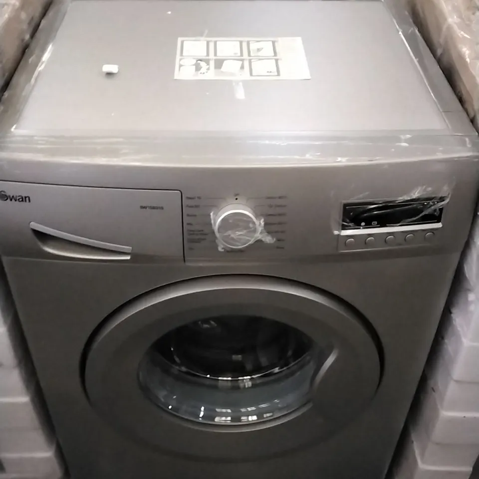 SWAN SW15831S 8KG 1200 SPIN WASHING MACHINE-SILVER 