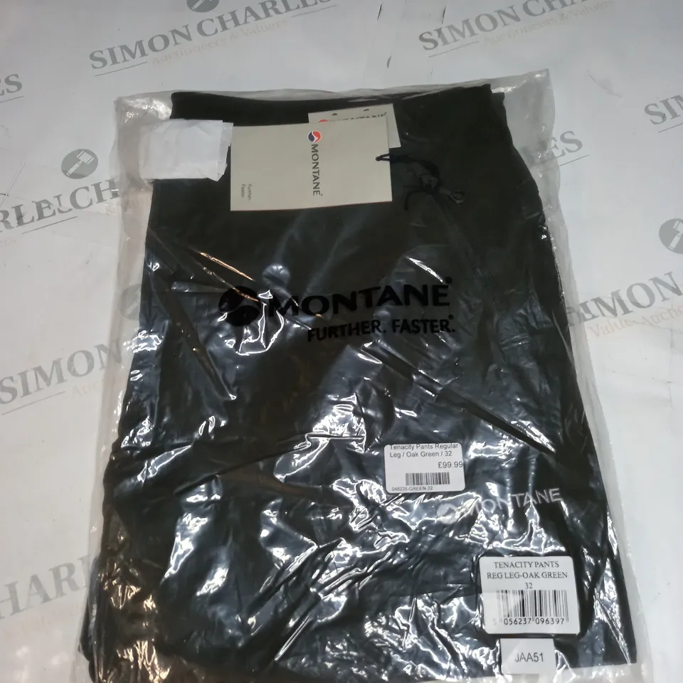 BAGGED MONTANE TENACITY PANTS SIZE 32 W